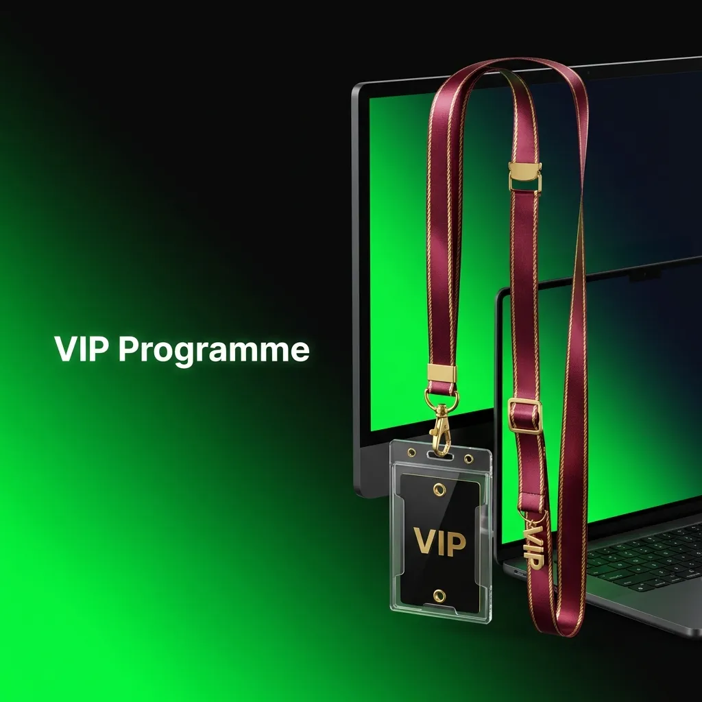Eight-tier VIP loyalty program showing progressive rewards from cashback to luxury gifts and exclusive events